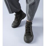 Gemre Green high fabric sneakers Casalma | Shoptok.si