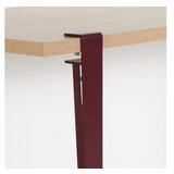 Hanah home trpezarijski sto eurotas wooden burgundy | ePonuda.com