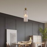  Visilica na sajli PIEGA 1xE14/40W/230V mesing/zadimljeno bež | Eponuda.com