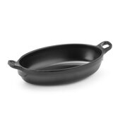 Fine Dine mini ovalni tiganj little chef, crni, 155x80x(H)37mm | Eponuda.com