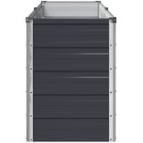  Povišeni vrtni krevet Antracit 160 x 40 x 55 cm | shoptok.hr