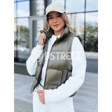 DStreet Pikowana kamizelka damska WILLOW zielona | Shoptok.si