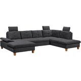 MID.YOU SEDEŽNA GARNITURA, rebrasti žamet antracit | Shoptok.si