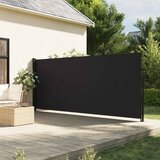  Bočna tenda na uvlačenje crna 180 x 500 cm | shoptok.hr