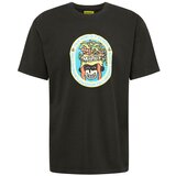 Market Majica 'LAND ESCAPE GARDEN' turkizna / rumena / črna / bela | Shoptok.si