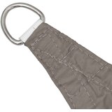 vidaXL Senčno jadro oksford blago trikotno 5x5x6 m taupe | Shoptok.si
