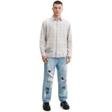 Cropp - Karirana košulja - Bijela | shoptok.hr