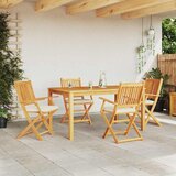  Sklopiva stolica s jastukom 4 pcs Bijelo 49 x 57,5 x 92 cm | Eponuda.ba