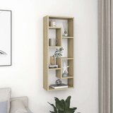 vidaXL Zidna polica boja hrasta sonome 36 x 16 x 90 cm od iverice | shoptok.hr