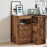 vidaXL Ormar s ladicama staro drvo 40x50x76 cm konstruirano drvo Cijene