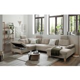 MID.YOU SEDEŽNA GARNITURA, rebrasti žamet siva | Shoptok.si