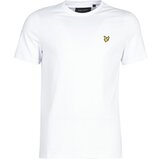 Lyle & Scott Muška majica PLAIN, Bela Cene