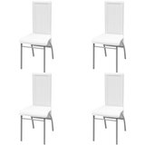  Petodijelni Set Blagovaonskog Namještaja Bijeli | shoptok.hr