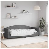 vidaXL Raztegljiva postelja temno siva 80x200 cm blago Cene