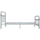  Za krevet sivi metalni 160 x 200 cm | shoptok.hr