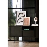 noo.ma Crna TV komoda 180x79x50 cm Bau – | shoptok.hr