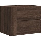  Zidni noćni ormarić boja smeđeg hrasta 45 x 30 x 35 cm | shoptok.hr