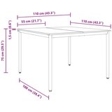  Blagovaonski stolovi METAL | shoptok.hr