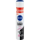 Nivea Black & White Invisible Clear 48h antiperspirant, ki ne pušča sledi na oblačilih 200 ml za ženske | Shoptok.si