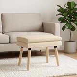  Klupa s dvostrukim slojem Krem 60 x 40 x 46 cm Tkanina | Eponuda.com