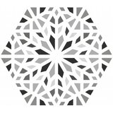  Kasbah Mix Grey Hexagonal 22x25 Cene