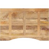  Ploča za radni stol zaobljena 100 x 60 x 2,5 cm od drva manga | shoptok.hr