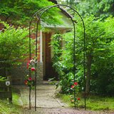 Nature vrtni luk metalni 100 x 37 x 230 cm crni cijene