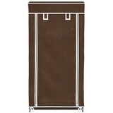 Ormarić za Cipele od Tkanine s Poklopcem 58 x 28 x 106 cm Smeđa | Eponuda.ba