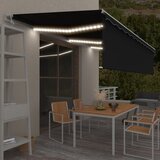  Automatska tenda s roletom i senzorom LED 6 x 3 m antracit | shoptok.hr