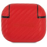 Ferrari FESA3CARE AIRPODS 3 COVER CZERWONY/RED ON TRACK PU CARBON, (21977031) | Shoptok.si