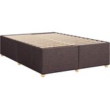  Krevet s oprugama i madracem tamnosmeđi 140 x 190 cm od tkanine | shoptok.hr