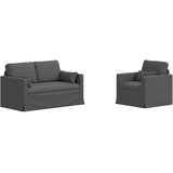  Set sofe 2 pcs Tamno siva 139 x 78 x 80 cm tkanina | Eponuda.com