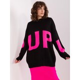 BADU Sweater-BA-SW-8060.05P-black-pink | shoptok.hr