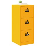 Kabinet za datoteke s ladicama Žuta 44 x 50 x 106.5 cm | shoptok.hr