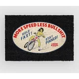 More Speed Doormat black
