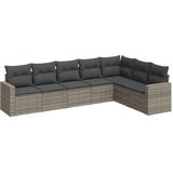  7-dijelni set vrtnih sofa sivi od poliratana | shoptok.hr