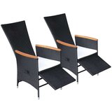  5-dijelni vrtni blagovaonski set crni | shoptok.hr