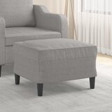 vidaXL Stolček za noge svetlo siv 60x50x41 cm blago Cene