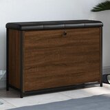 vidaXL Klupa za cipele s preklopnom ladicom boja hrasta 82x32x56 cm Cijene