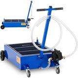 MSW Heavy-Duty Oil Drainage Trolley with Hand Pump - 75L Capacity, 20L/min Flow Rate, (21740320) Cene