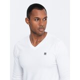 Ombre Men's V-NECK Longsleeve - white | shoptok.hr