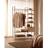 Marckeric Odprta jeklena garderobna omara v barvi terakote 140x179,5x40 cm Amara – | Shoptok.si