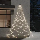 drvce s metalnom kukom 260 LED tople bijele 3 m