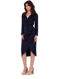 Makover Woman's Dress K172 Navy Blue | shoptok.hr