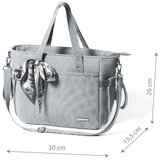 BabyOno Carmen torba za mamice, siva | Shoptok.si