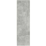 vidaXL Visoka ploča beton siva 29,5x34x119,5 cm izrađeno drvo | shoptok.hr