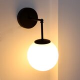  Zidna lampa MOON 1xE27/15W/230V crna | Eponuda.com