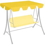  Zamjenski krov za vrtnu ljuljačku žuti 150/130 x 105/70 cm | shoptok.hr