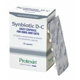 Synbiotic D-C za pse in mačke 10 kapsul