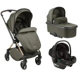 Kolica Lanah 3in1 set sa autosedištem I-Prime I-size i tvrdom korpom Army Green KKB21148 SET | Eponuda.com
